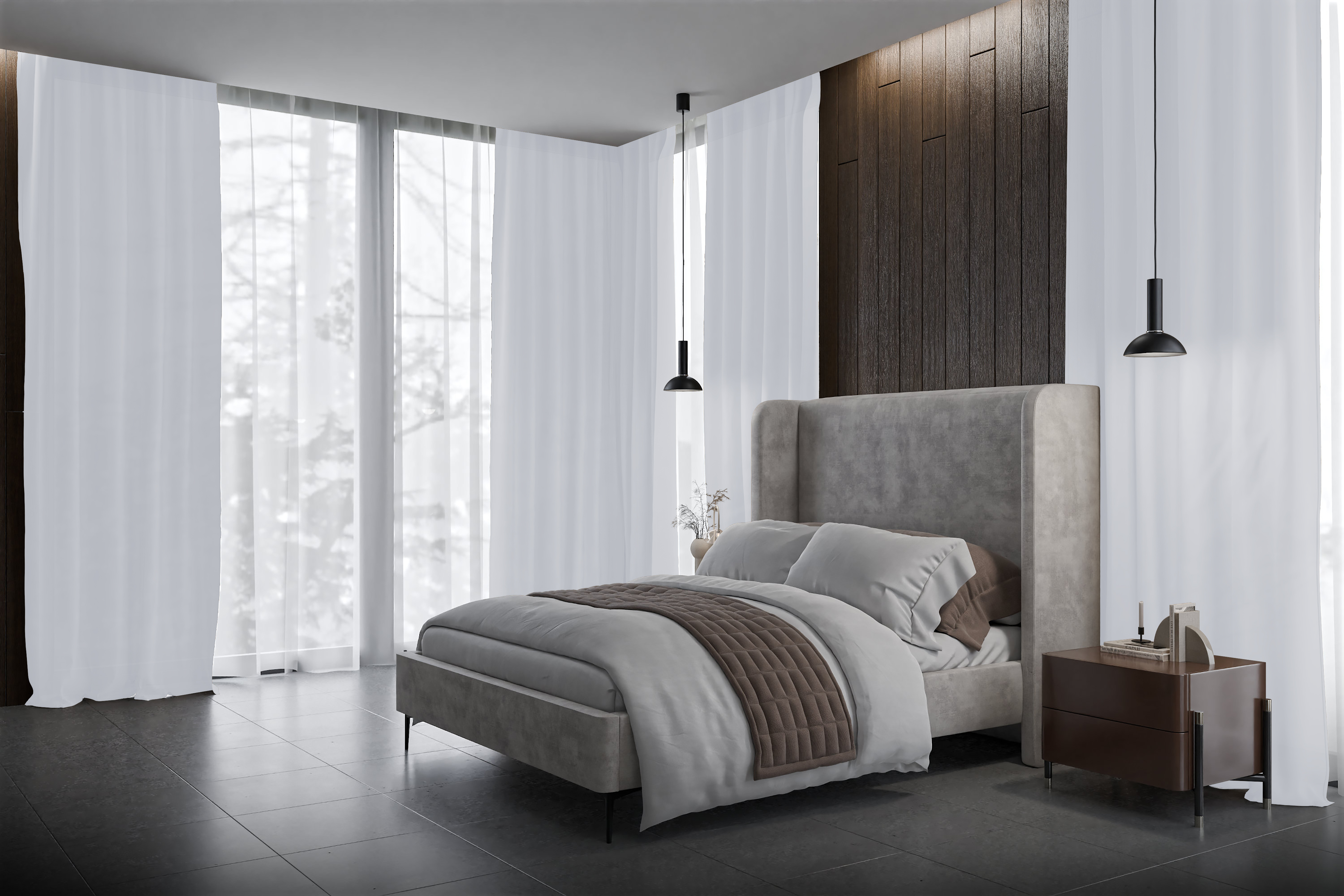 Vorhang Zelunis 8424 Schlafzimmer