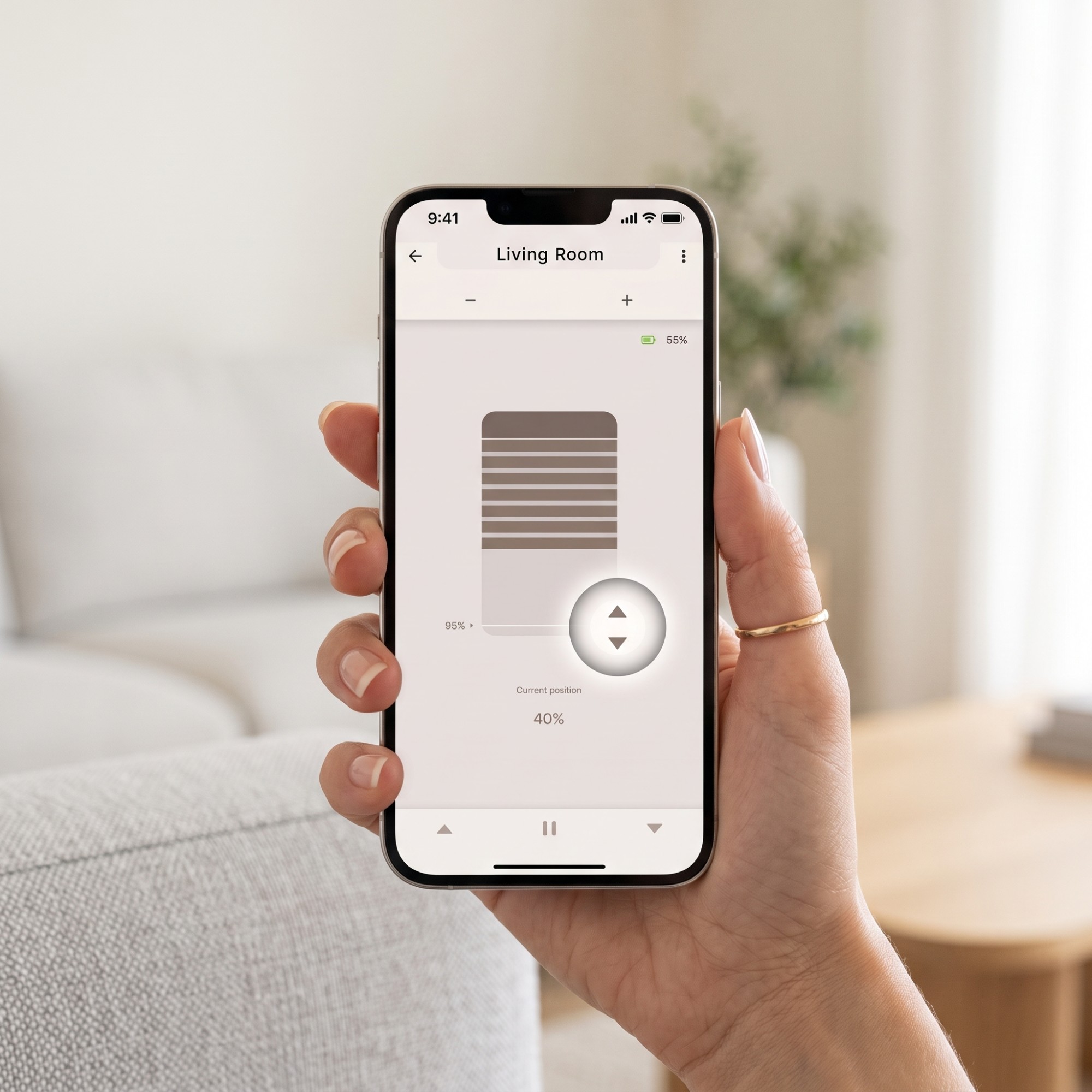 Smart Home Sonnenschutz: Rollo per App vom Smartphone steuern