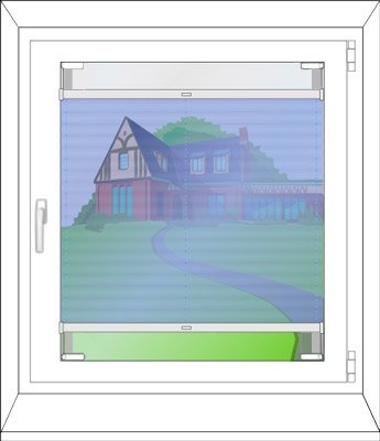 Montage in der Glasleiste