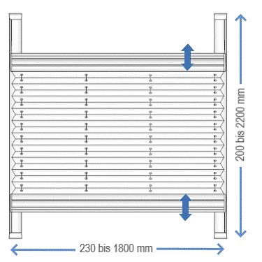VS2 Slide Comfort technische
Zeichnung