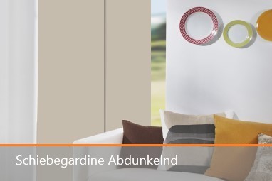 Abdunkelndes Schiebegardinen